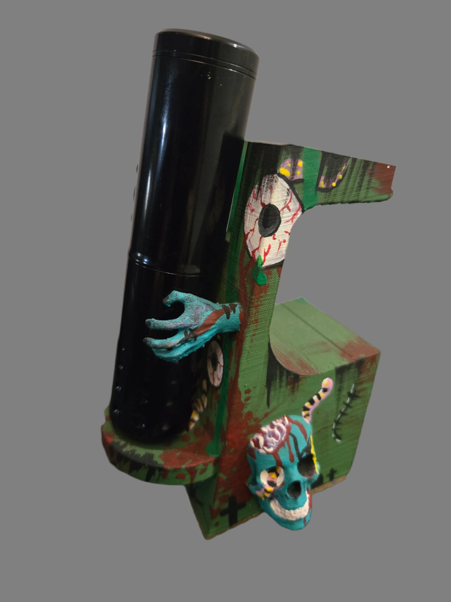 "Zombie hands" Hand Painted Machine holder