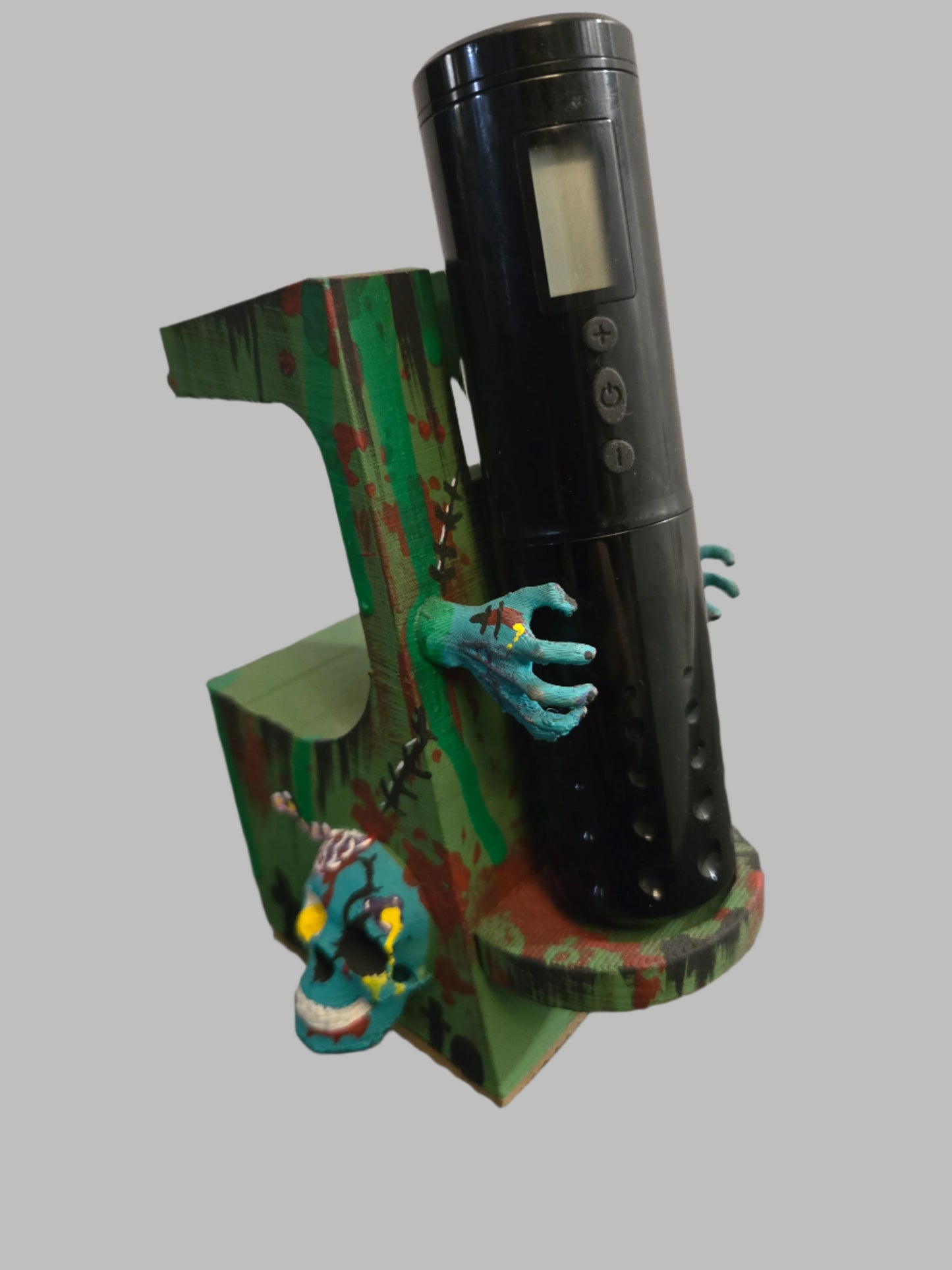 "Zombie hands" Hand Painted Machine holder